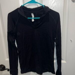 ATHLETA black quarter zip